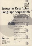 Issues in East Asian Language Acquisition